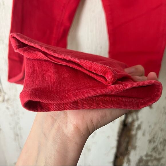 AG Adriano Goldschmied Skinny Red The Stilt Jeans 25 - Picture 4 of 11